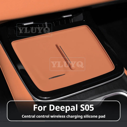 DEEPAL S05 Wireless Charging Pad Silicone Mat | Anti-Slip Center Console Protector