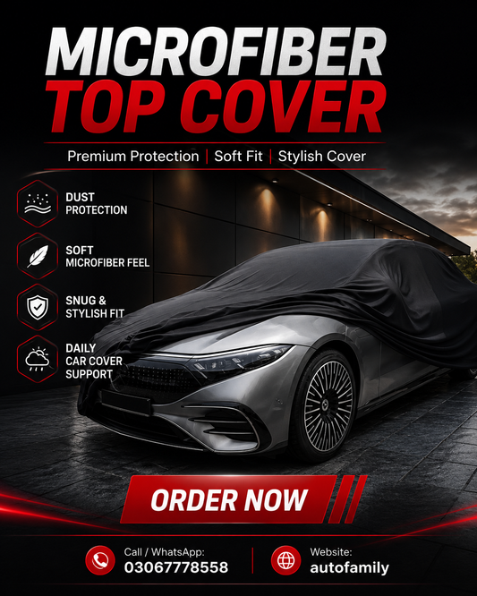 Microfiber Top Cover | Water Proof | Dust Proof | Primum Quality | SMALL,MEDIUM,LARGE,XL,XXL