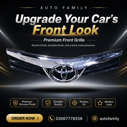 Toyota Corolla 2017–2018 Front Bumper Ventilation Grille | Premium ABS Front Air Vent Grill Replacement