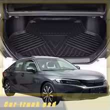 Use for Honda Civic car carpet Honda Civic car floor mat trunk mat Full Set Trim to Fit For Honda Civic waterproof floor mat RHD