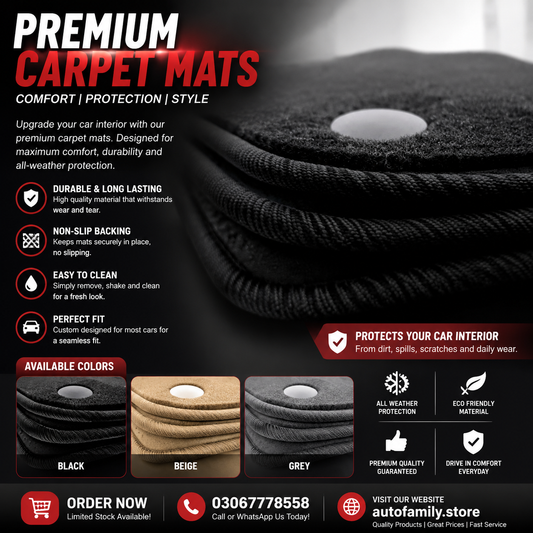 Carpet Mats  | Premium Quality