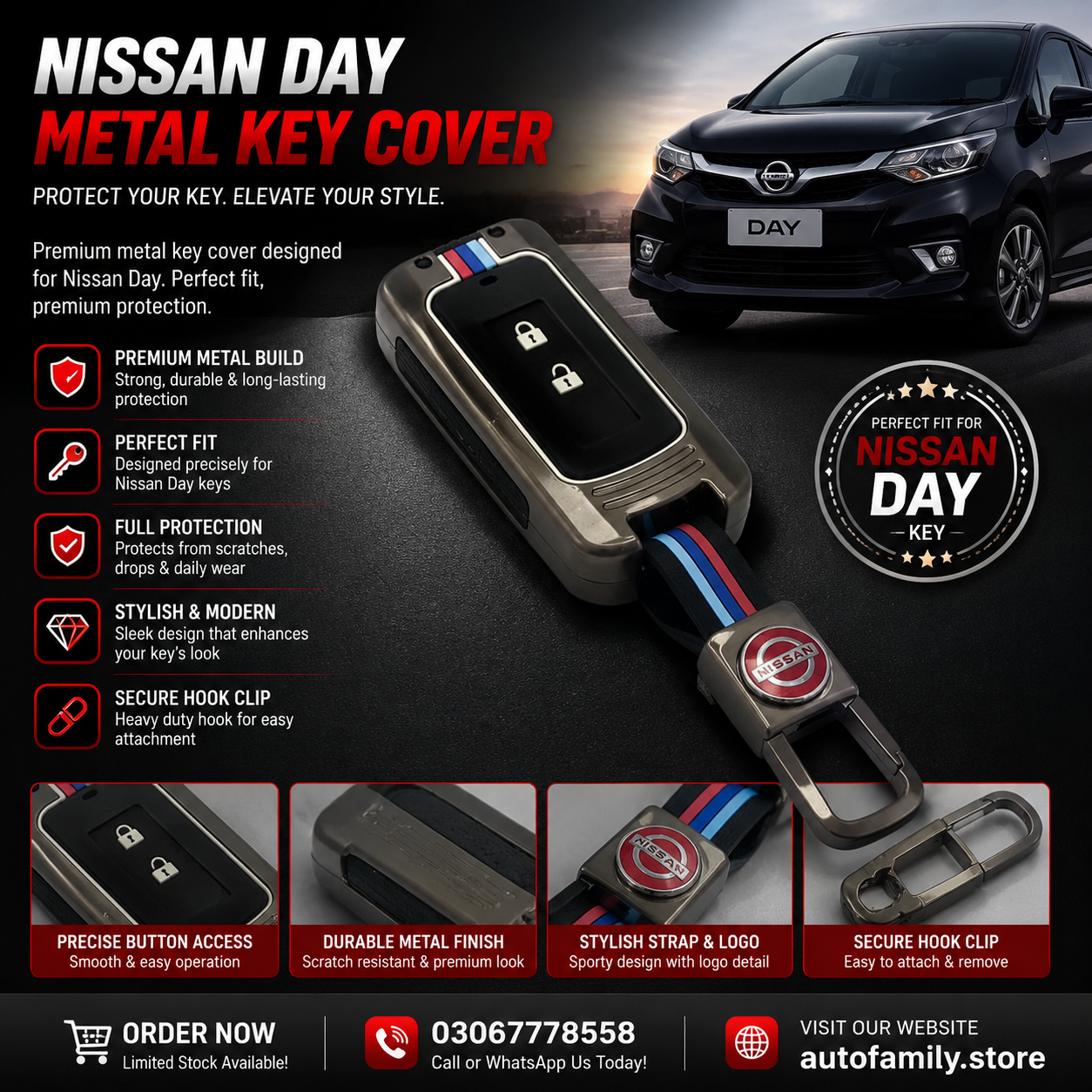 Nissan Day Metal Cover | Premium Quality