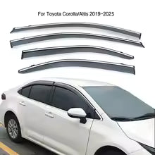 For Toyota Corolla/Altis Sedan 2019-2025 Side Window Rain Guard Sun Visor Vent Weather Sheild
