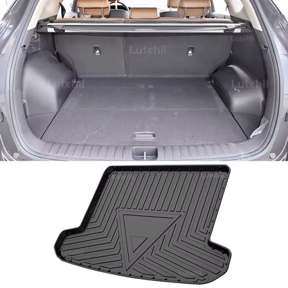 For Hyundai Tucson 2015-2020 19 18 All Weather TPE Car Trunk Mat Custom -Black Cargo Liner Protective Pad Interior Accessories
