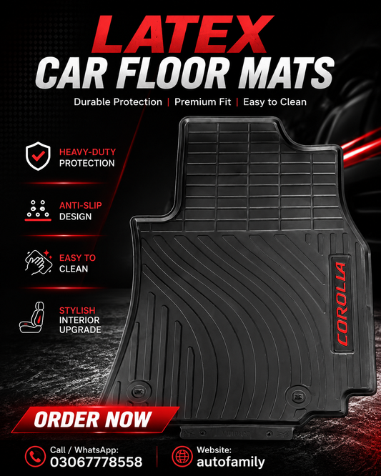 Latex Mats  | Primum Quality  | ALL CAR AVALIBAL