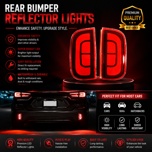 Honda Civic Back Bumper Third Brake Lamp Reflector Design C (BL-043) 2016 - 2021