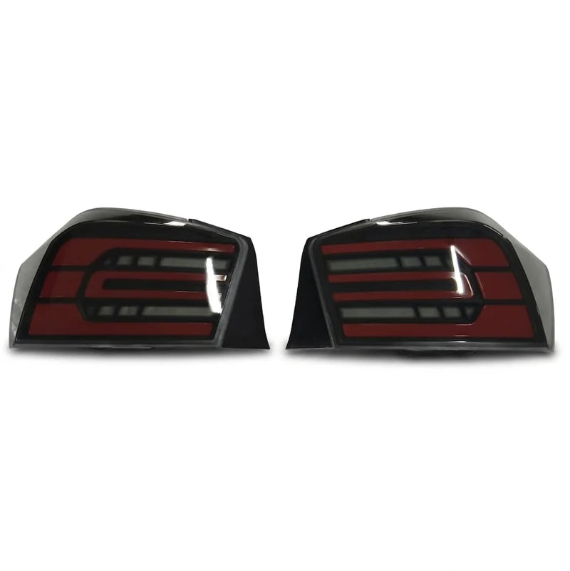 Honda City Back Lamps Smoke Red V2 Pair
