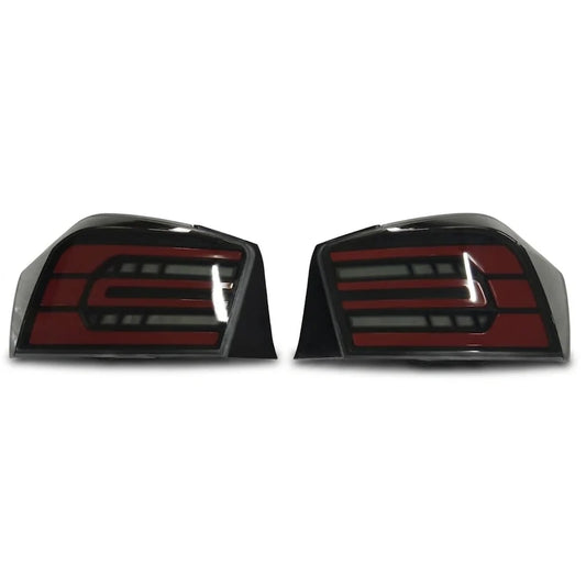 Honda City Back Lamps Smoke Red V2 Pair