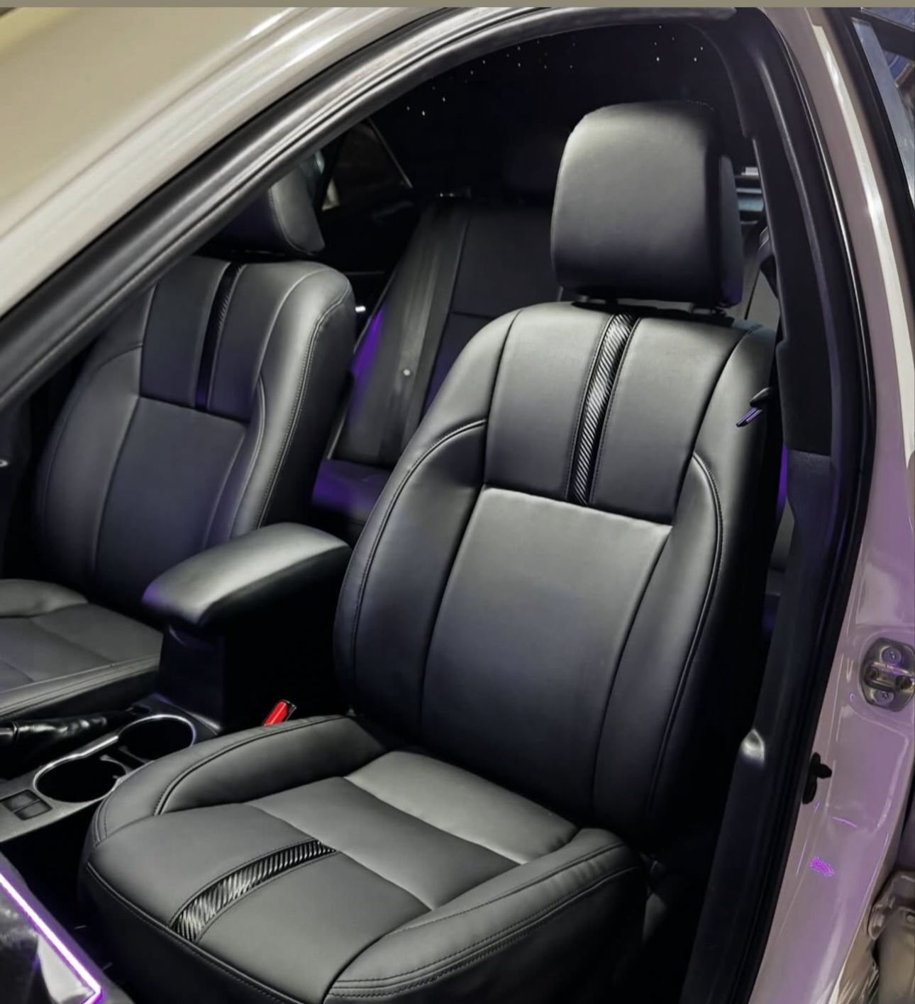 Premium Custom-Fit Leather Seat Covers for Cars