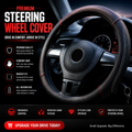 universal Black streeing cover | Premium Quality