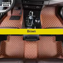 CUWEUSANG Custom Car Floor Mats For Suzuki Alto K10 Celerio 2008-2022 Auto Carpets Foot Coche Accessorie