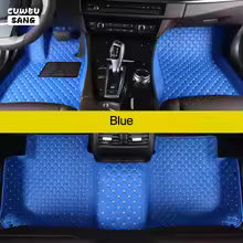 CUWEUSANG Custom Car Floor Mats For Suzuki Alto K10 Celerio 2008-2022 Auto Carpets Foot Coche Accessorie