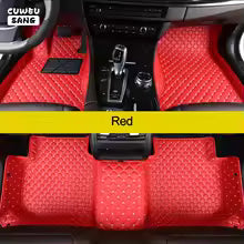 CUWEUSANG Custom Car Floor Mats For Suzuki Alto K10 Celerio 2008-2022 Auto Carpets Foot Coche Accessorie