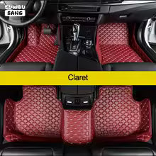 CUWEUSANG Custom Car Floor Mats For Suzuki Alto K10 Celerio 2008-2022 Auto Carpets Foot Coche Accessorie