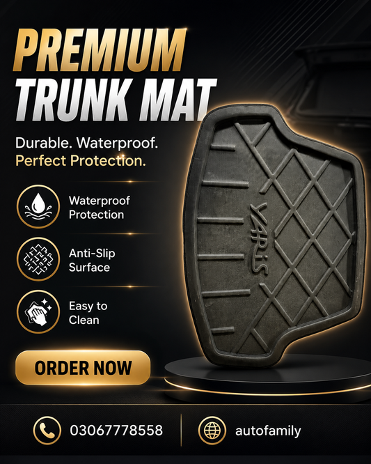 TRUNK MAT | PRIMUM QUALITY | Alto,City ,Crolla,Civic,honda,Suzki,Toyota ,Mehran Yaris.