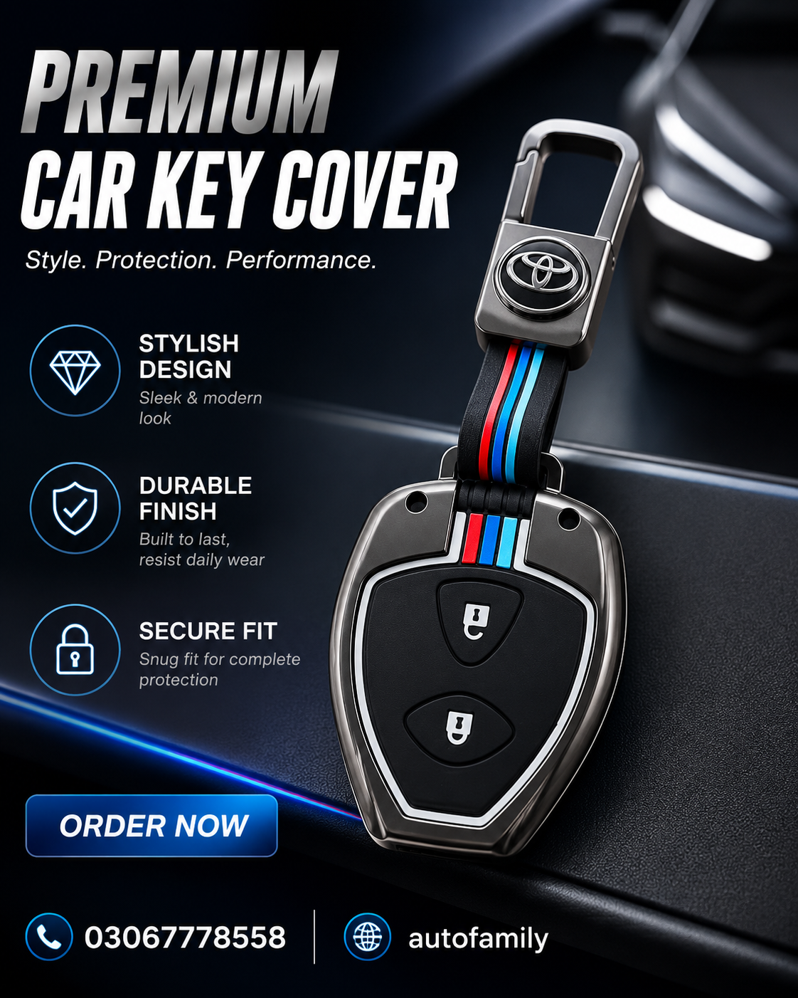 Toyota Vitz Metal Cover | High Quality