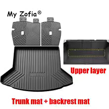 For Haval H6 4th Gen 2025 2026 TPE Car Rear Trunk Mat Storage Box Pad Waterproof Protective Rear Boot Storage Pad Accessories