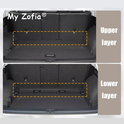 For Haval H6 4th Gen 2025 2026 TPE Car Rear Trunk Mat Storage Box Pad Waterproof Protective Rear Boot Storage Pad Accessories