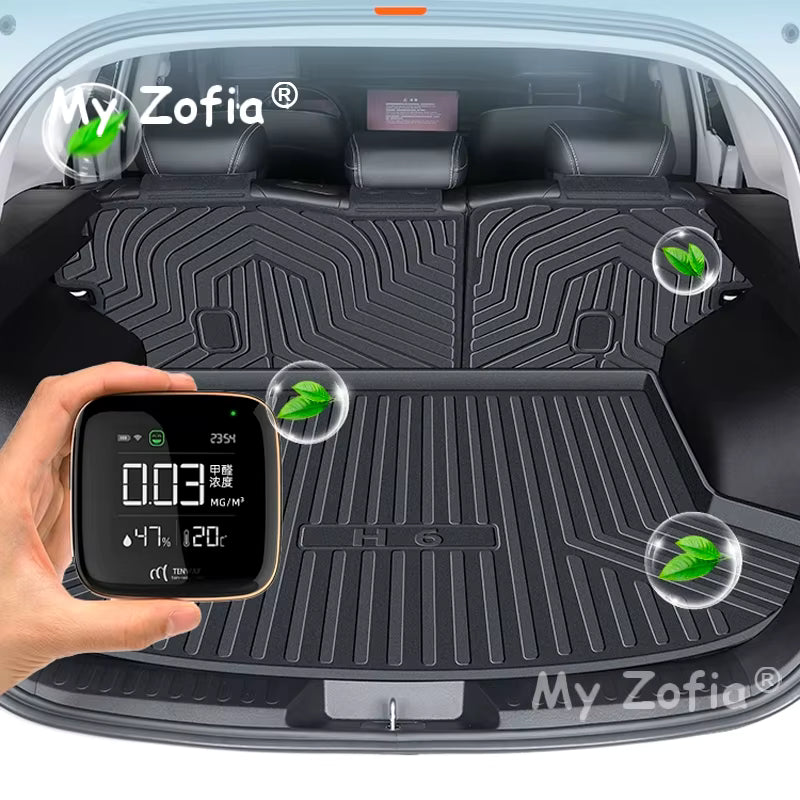 For Haval H6 4th Gen 2025 2026 TPE Car Rear Trunk Mat Storage Box Pad Waterproof Protective Rear Boot Storage Pad Accessories