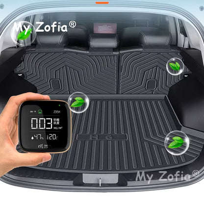 For Haval H6 4th Gen 2025 2026 TPE Car Rear Trunk Mat Storage Box Pad Waterproof Protective Rear Boot Storage Pad Accessories