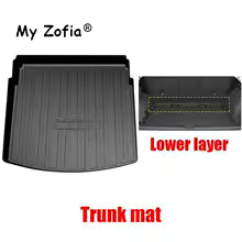 For Haval H6 4th Gen 2025 2026 TPE Car Rear Trunk Mat Storage Box Pad Waterproof Protective Rear Boot Storage Pad Accessories