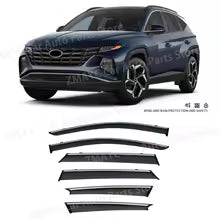For Hyundai Tucson NX4 LWB MK4 2022 2023 2024 2025 Car Window Rain Deflector Shield Awning Guard Visor Cover Accessories