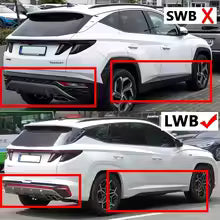 For Hyundai Tucson NX4 LWB MK4 2022 2023 2024 2025 Car Window Rain Deflector Shield Awning Guard Visor Cover Accessories
