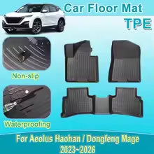 LHD Car Floor Mat For Aeolus Haohan Hedmos 06 Accessorie 2023~2026 Interior Pad Waterproof Anti Slip Liner Foot Carpet Protector