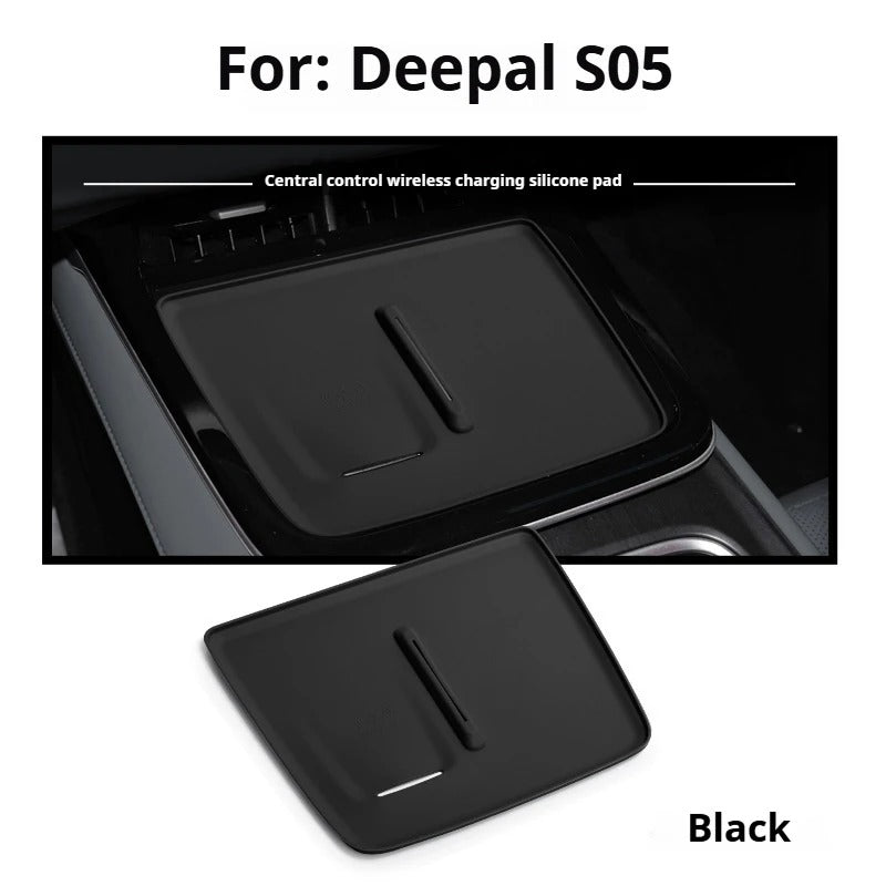 DEEPAL S05 Wireless Charging Pad Silicone Mat | Anti-Slip Center Console Protector