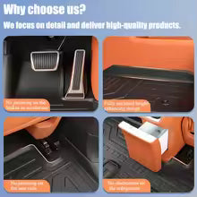 LHD Car Floor Mat For Aeolus Haohan Hedmos 06 Accessorie 2023~2026 Interior Pad Waterproof Anti Slip Liner Foot Carpet Protector