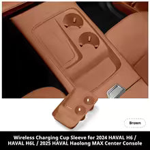 For Haval H6 central control wireless charging pad silicone anti-slip mat protective cover car interior accessories