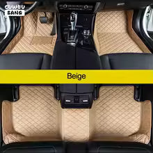 CUWEUSANG Custom Car Floor Mats For Suzuki Alto K10 Celerio 2008-2022 Auto Carpets Foot Coche Accessorie