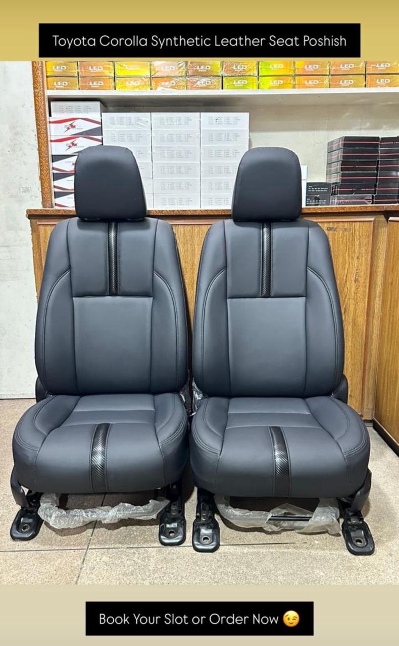 Premium Custom-Fit Leather Seat Covers for Cars