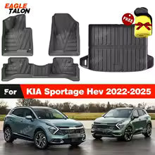 For KIA Sportage Hev 2025 2024 2023 2022 All-Weather TPE Floor Mat Trunk Mat Custom Carpet Auto Interior Protector Accessories