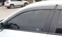 For Honda CITY 2015-2021 Car accessories  Plastic Exterior Visor Vent Shades Window Sun Rain Guard Deflector 4pcs 2016 2017 2018