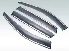 For Honda CITY 2015-2021 Car accessories  Plastic Exterior Visor Vent Shades Window Sun Rain Guard Deflector 4pcs 2016 2017 2018